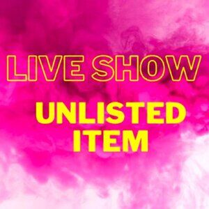 Live Show Unlisted Items (Single Bracelets)